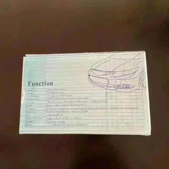 1080p HD Advanced Portable Car DVR with Night Vision SAVE $40.00.BRAND NEW - Picture 4 of 4